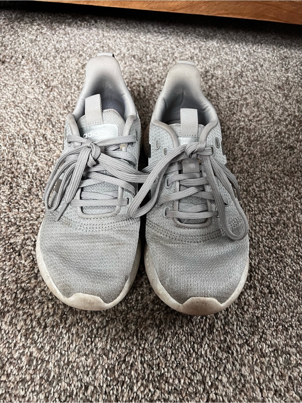 Adidas Gray Women's Athletic Lace-Up - Picture 3 of 5